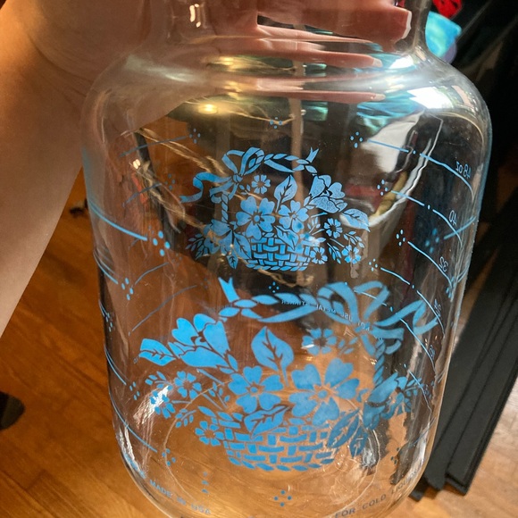 Pyrex Kitchen Vintage Pyrex Carafe With Lid Poshmark